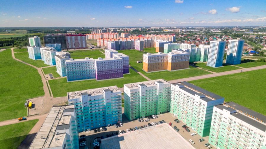План застройки ЖМ Просторный