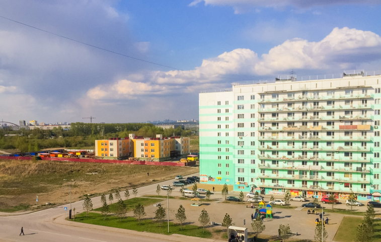 ЖМ Просторный Новосибирск застройка